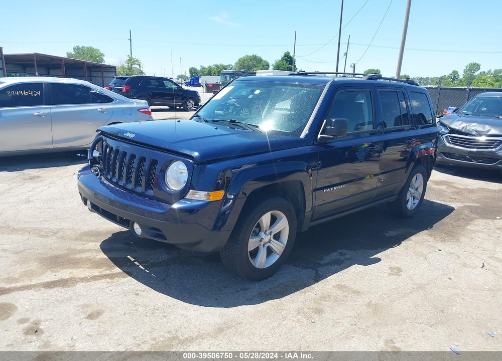 2017 JEEP PATRIOT LATITUDE 4X4 VIN: 1C4NJRFB5HD144602