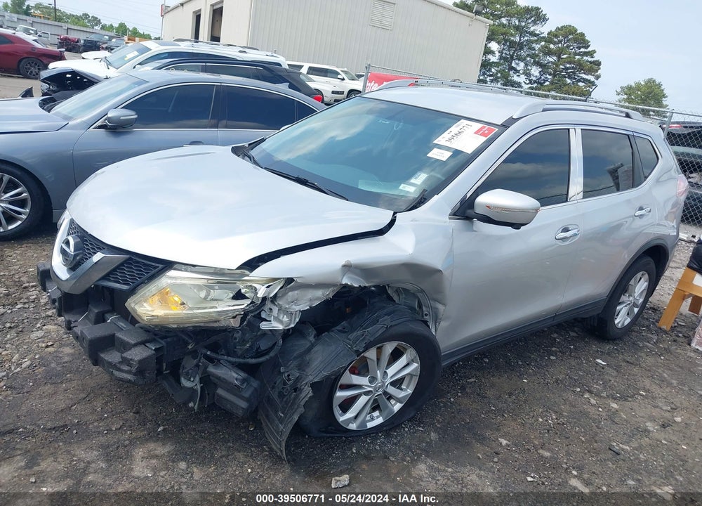 2015 NISSAN ROGUE SV VIN: KNMAT2MT3FP510824