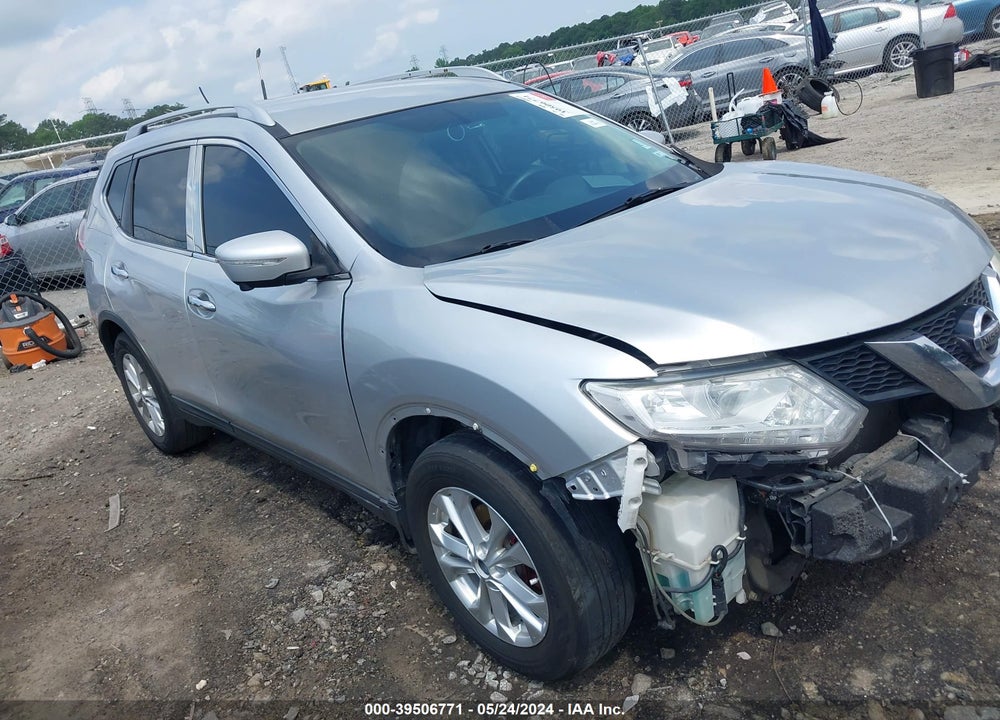 2015 NISSAN ROGUE SV VIN: KNMAT2MT3FP510824