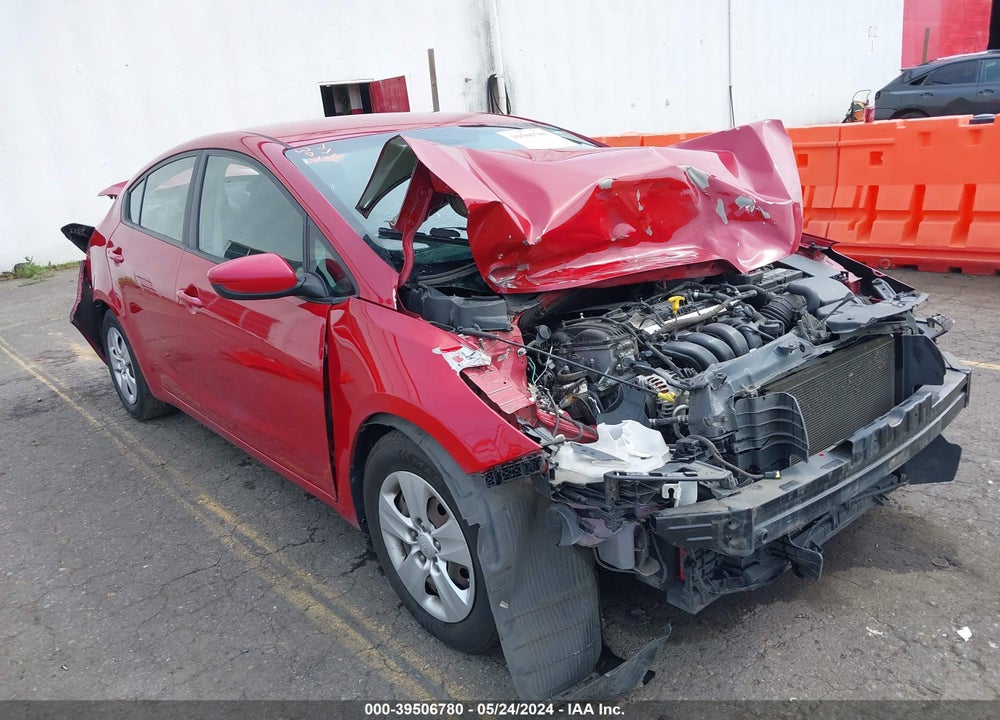 2016 KIA FORTE LX VIN: KNAFK4A66G5449627