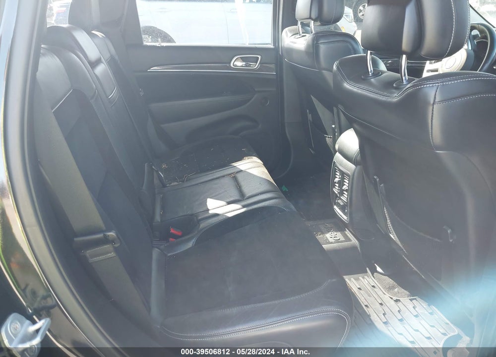 2013 JEEP GRAND CHEROKEE SRT8 VAPOR VIN: 1C4RJFDJ5DC589979