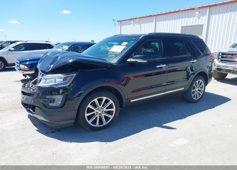 2016 FORD EXPLORER LIMITED VIN: 1FM5K8F85GGC13986