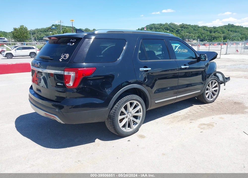 2016 FORD EXPLORER LIMITED VIN: 1FM5K8F85GGC13986