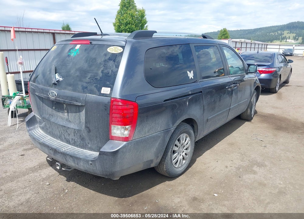 2012 KIA SEDONA VIN: KNDMG4C74C6490392