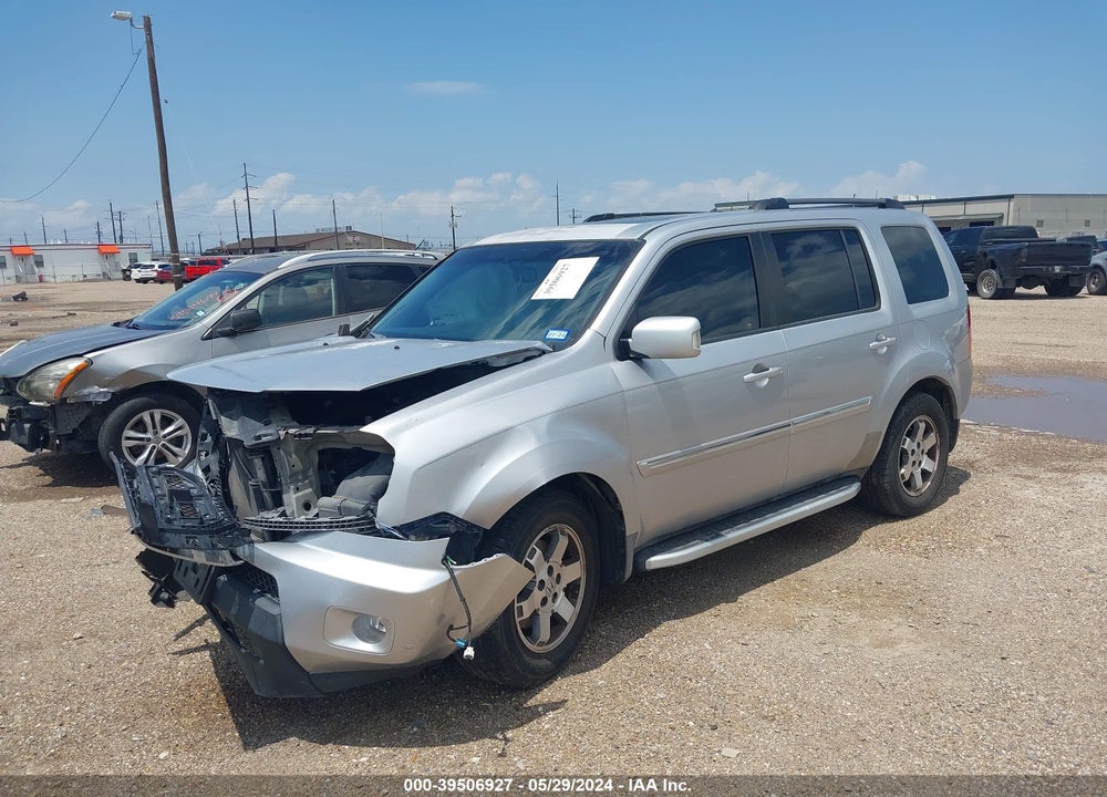 2010 HONDA PILOT TOURING VIN: 5FNYF3H80AB001732