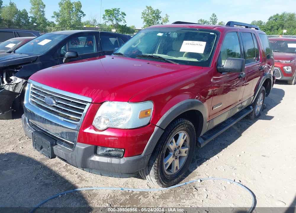 2006 FORD EXPLORER XLT VIN: 1FMEU73E66UB33496