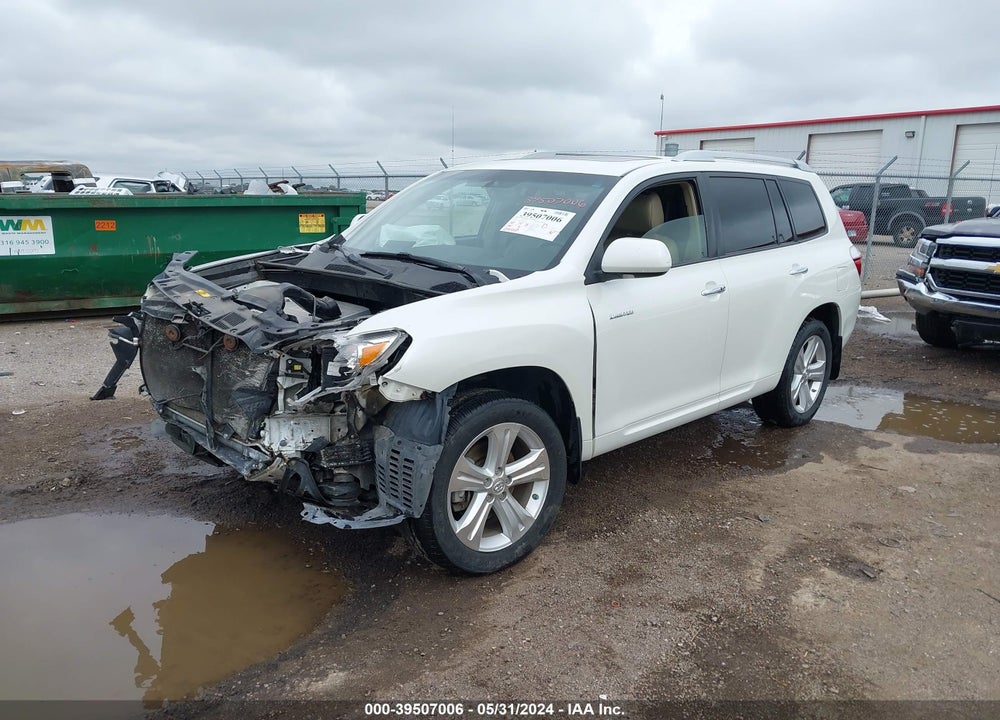 2008 TOYOTA HIGHLANDER LIMITED VIN: JTEES42AX82046685