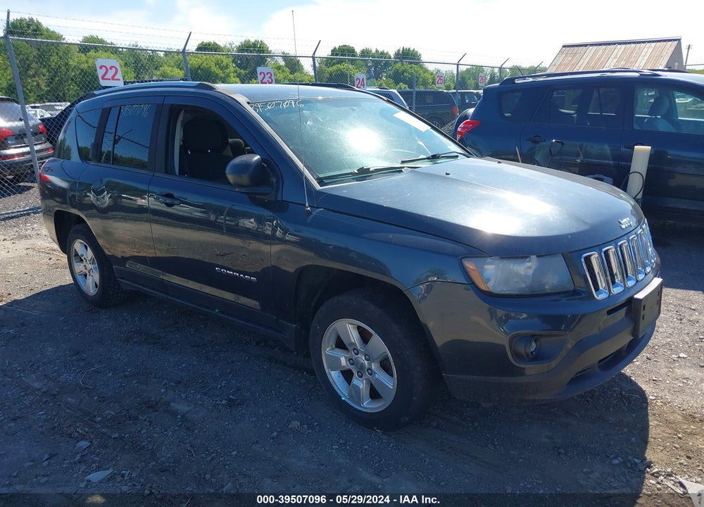 2014 JEEP COMPASS SPORT VIN: 1C4NJCBA0ED800906