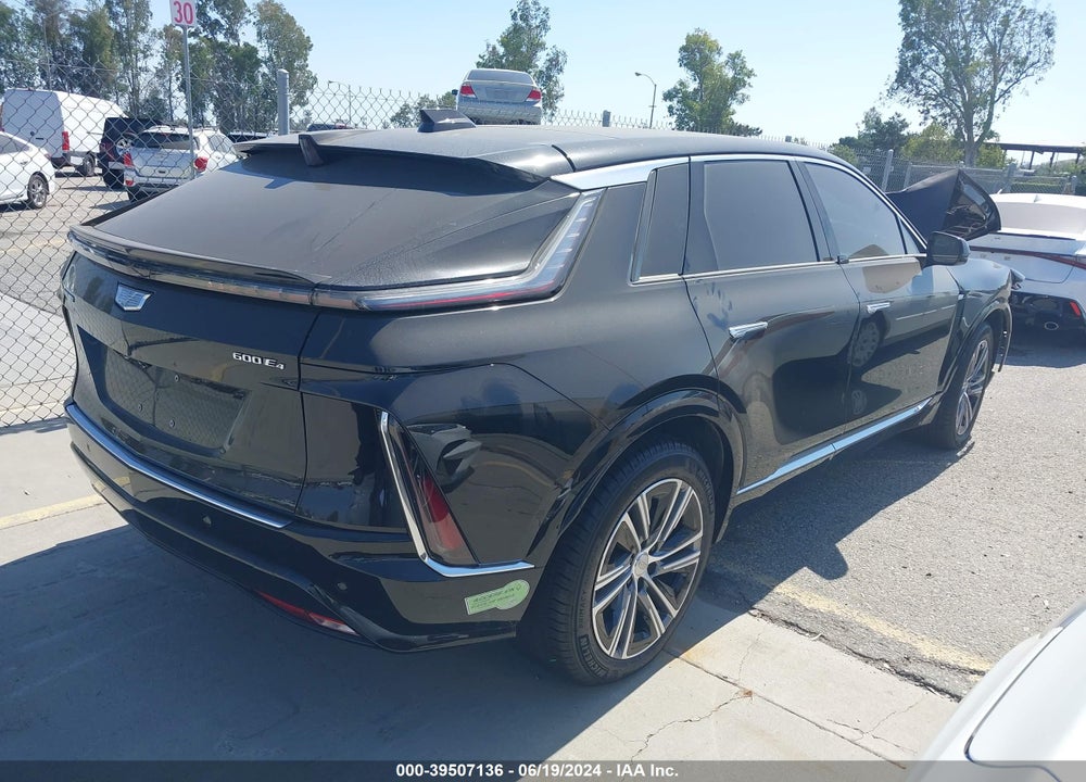 2023 CADILLAC LYRIQ AWD LUXURY VIN: 1GYKPPRL7PZ003522