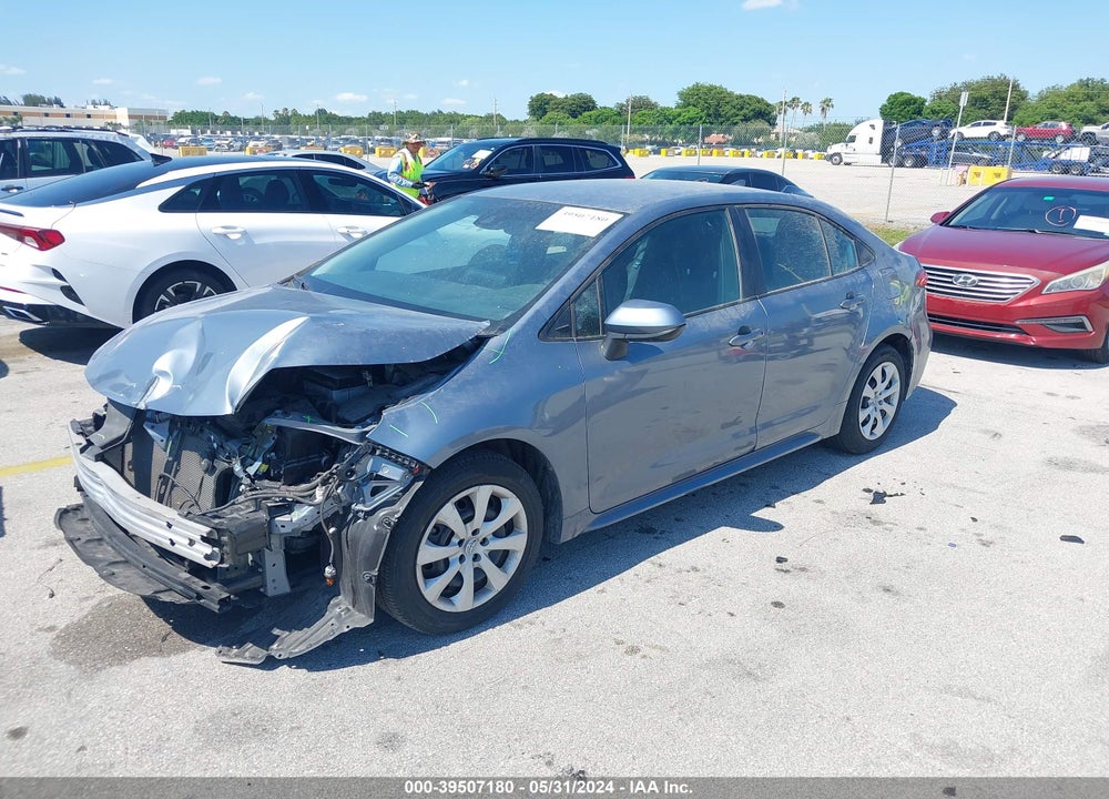 2022 TOYOTA COROLLA LE VIN: 5YFEPMAE4NP309678