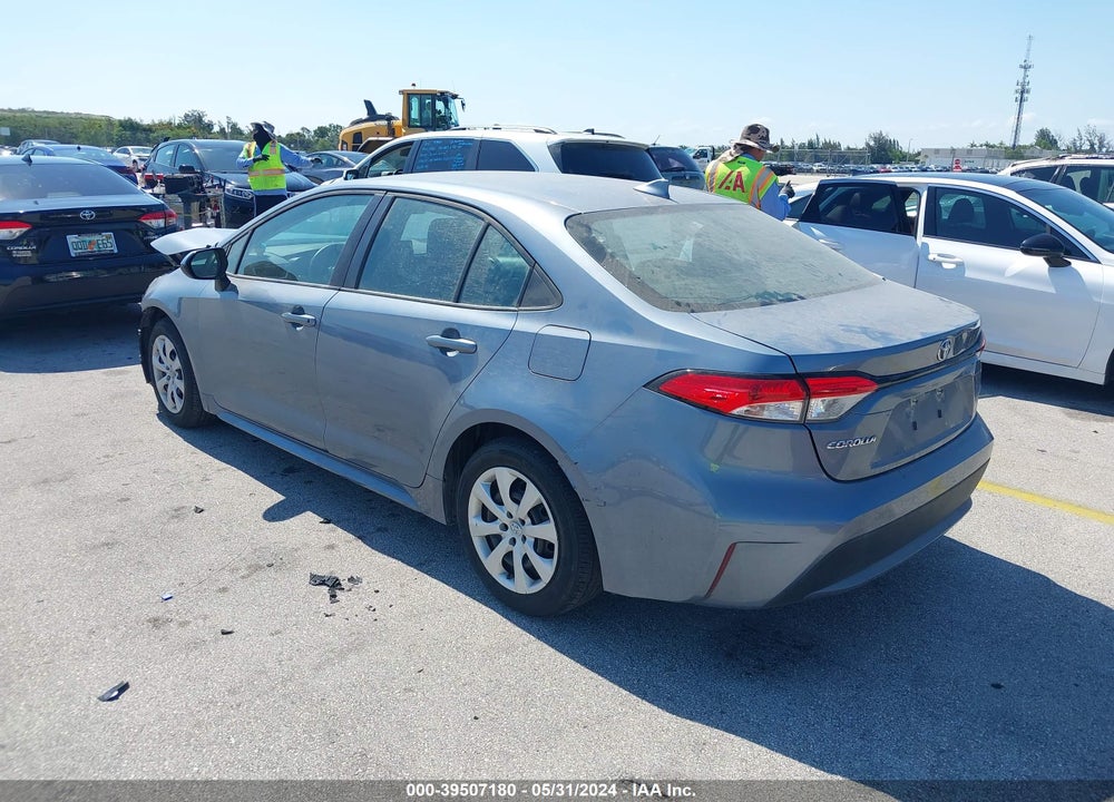 2022 TOYOTA COROLLA LE VIN: 5YFEPMAE4NP309678
