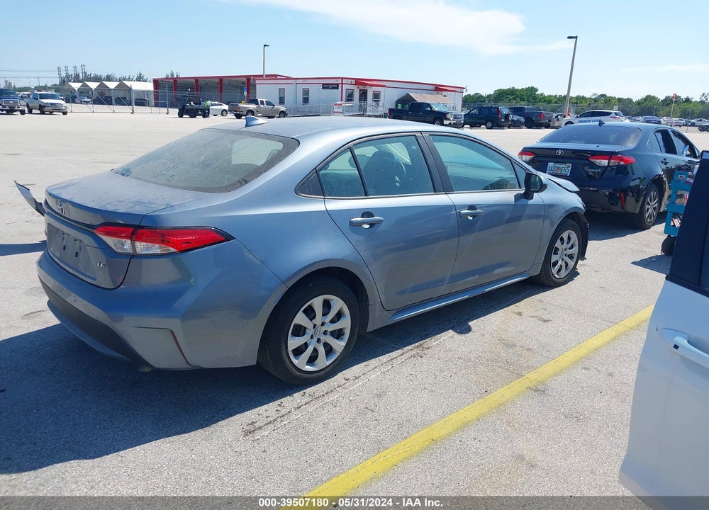 2022 TOYOTA COROLLA LE VIN: 5YFEPMAE4NP309678