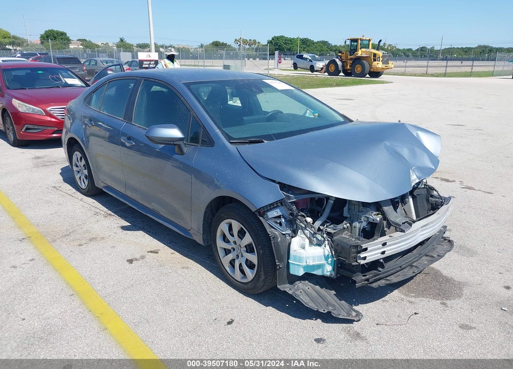 2022 TOYOTA COROLLA LE VIN: 5YFEPMAE4NP309678
