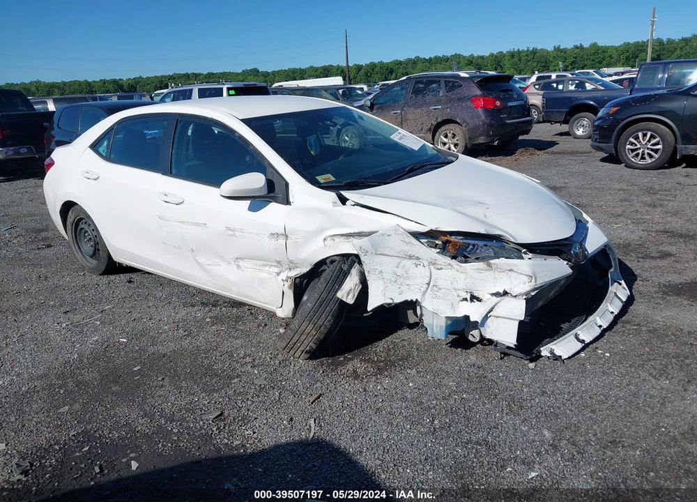 2018 TOYOTA COROLLA LE VIN: 2T1BURHE9JC066491