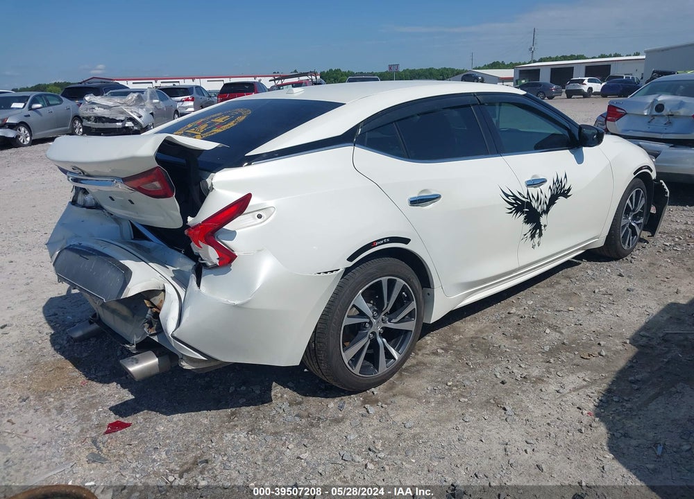 2017 NISSAN MAXIMA 3.5 PLATINUM/3.5 S/3.5 SL/3.5 SR/3.5 SV VIN: 1N4AA6APXHC362336