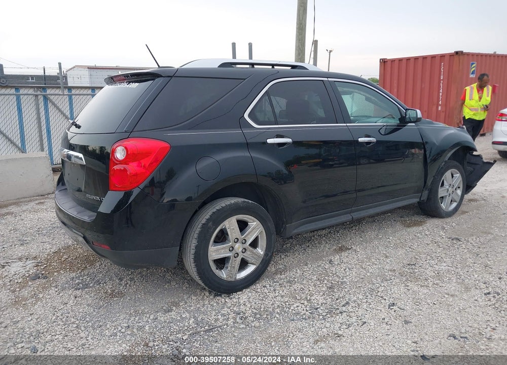 2015 CHEVROLET EQUINOX LTZ VIN: 2GNALDEK0F6324862