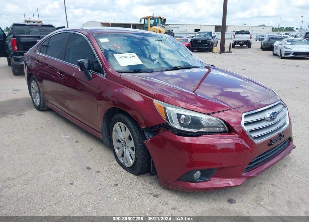 2016 SUBARU LEGACY 2.5I PREMIUM VIN: 4S3BNBF61G3042476