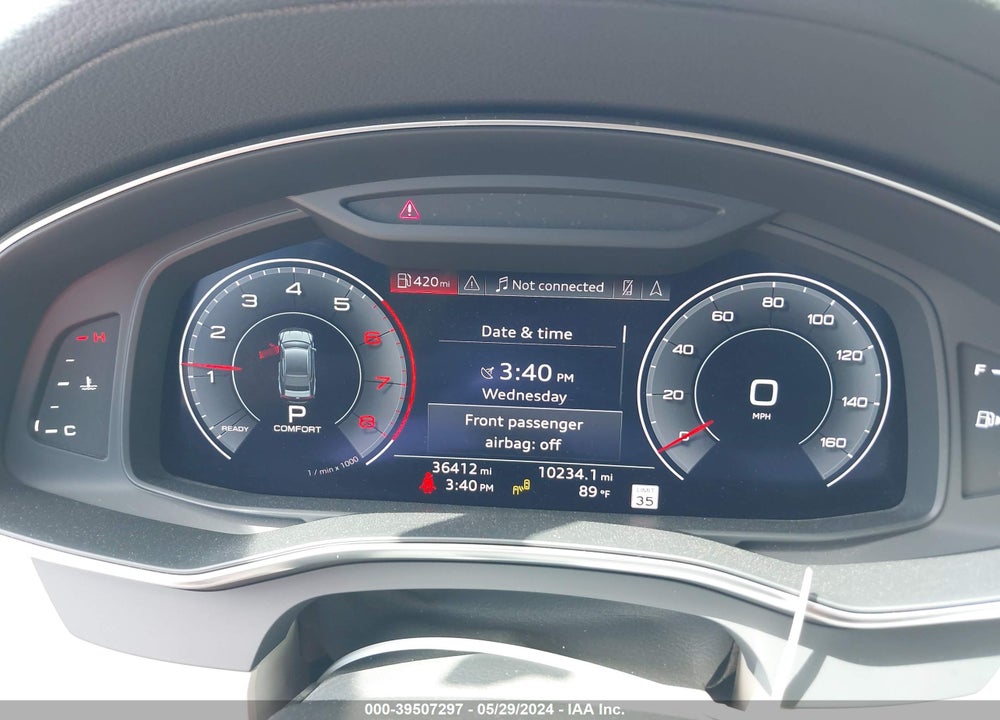 2020 AUDI A7 SPORTBACK PREMIUM PLUS 55 TFSI QUATTRO S TRONIC VIN: WAUU2AF24LN090025
