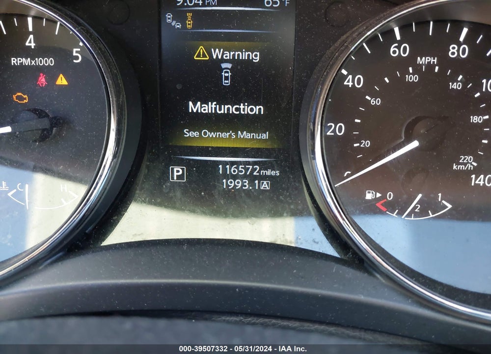 2014 NISSAN ROGUE SL VIN: 5N1AT2MV1EC750103