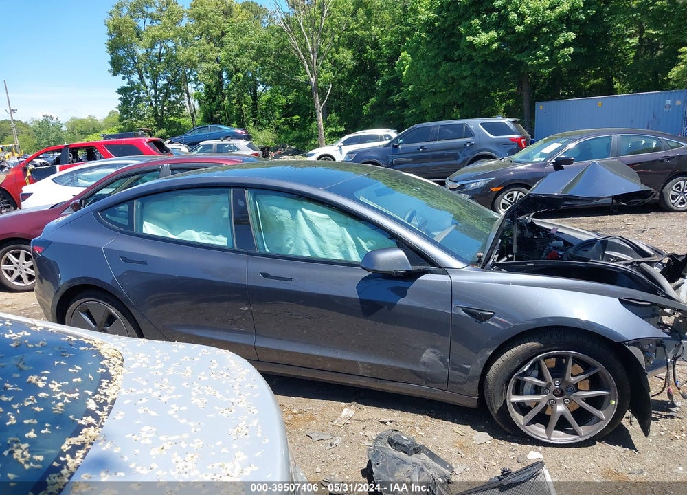 2022 TESLA MODEL 3 LONG RANGE DUAL MOTOR ALL-WHEEL DRIVE VIN: 5YJ3E1EB5NF109111