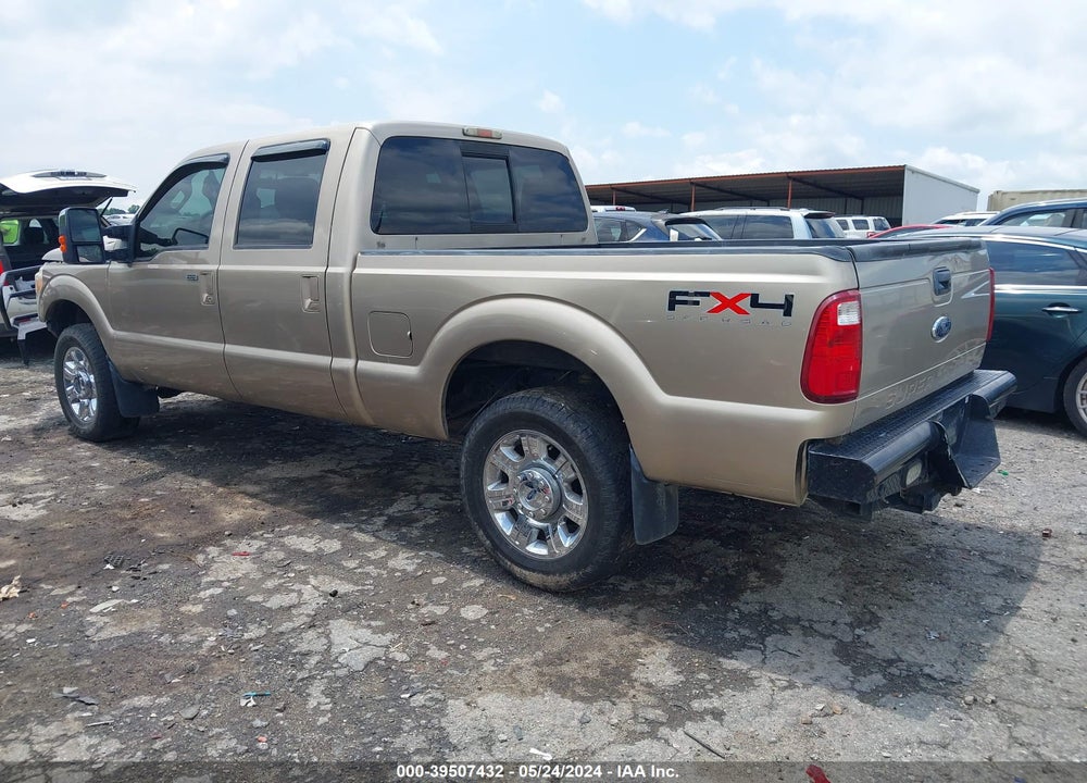 2011 FORD F-250 LARIAT VIN: 1FT7W2BT9BEA54418