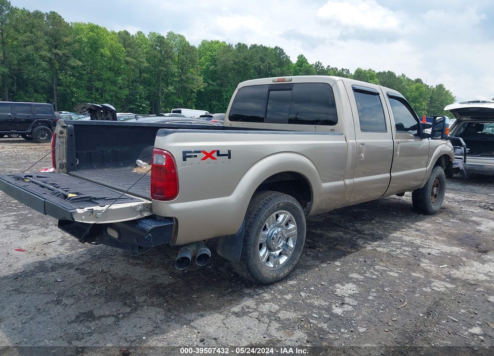 2011 FORD F-250 LARIAT VIN: 1FT7W2BT9BEA54418