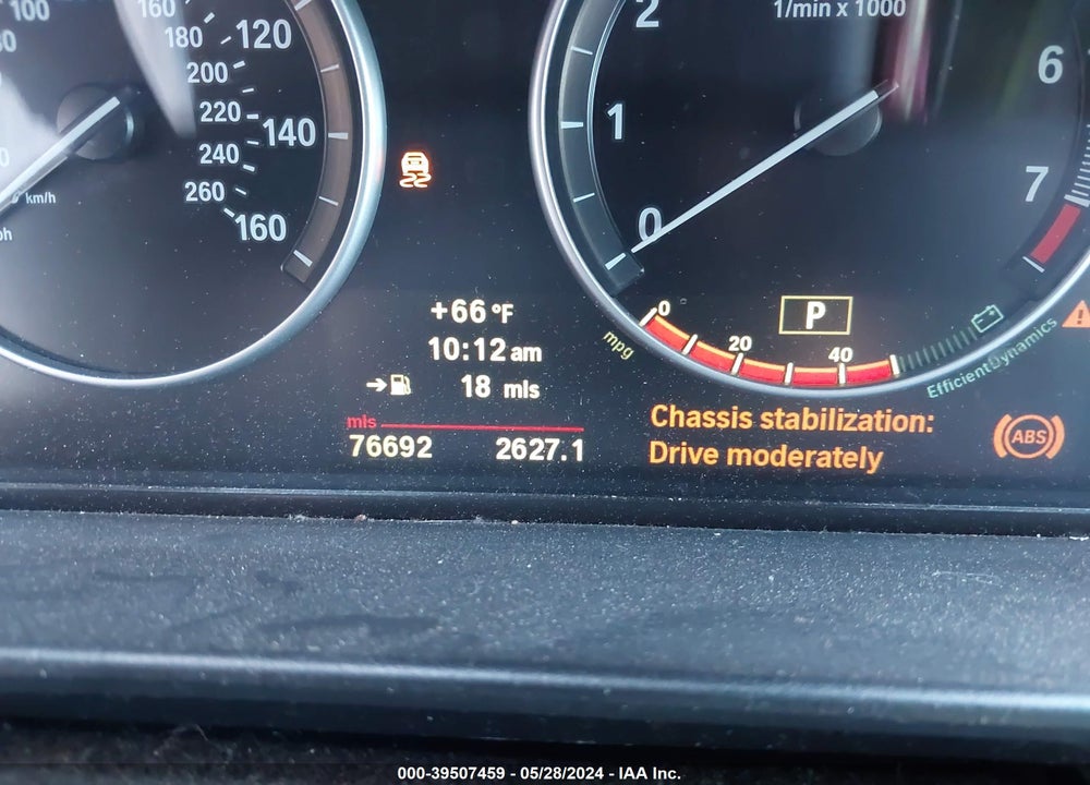 2011 BMW 528I VIN: WBAFR1C58BC744814