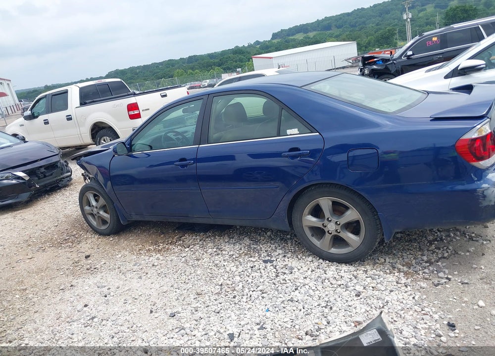 2005 TOYOTA CAMRY SE V6 VIN: 4T1BA32K85U509514