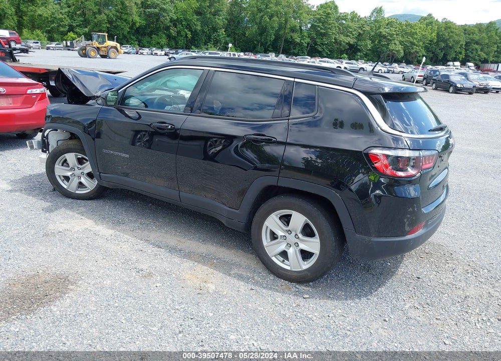 2022 JEEP COMPASS LATITUDE FWD VIN: 3C4NJCBB5NT106490