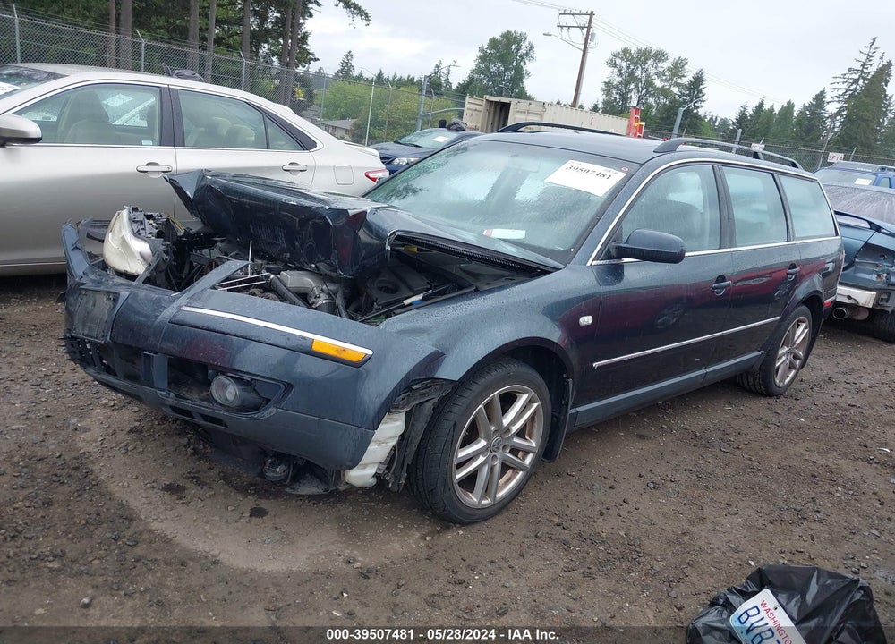 2003 VOLKSWAGEN PASSAT GLS VIN: WVWVD63B63E460832