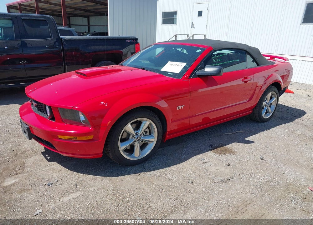 2007 FORD MUSTANG GT DELUXE/GT PREMIUM VIN: 1ZVFT85H275234374