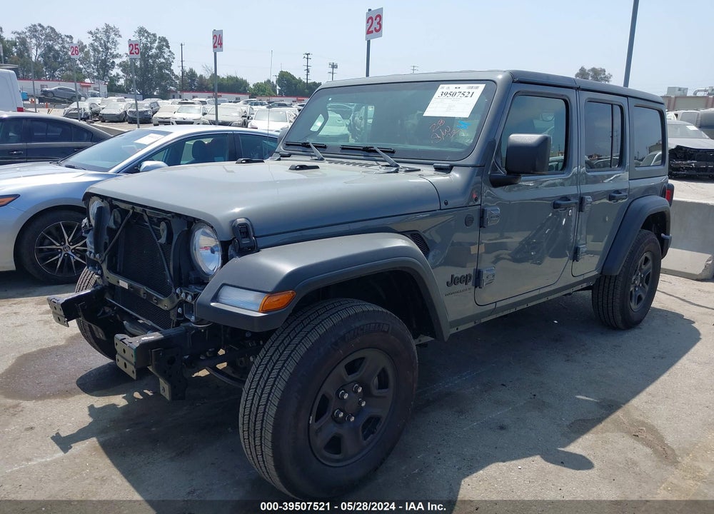 2023 JEEP WRANGLER 4-DOOR SPORT 4X4 VIN: 1C4HJXDN0PW680813
