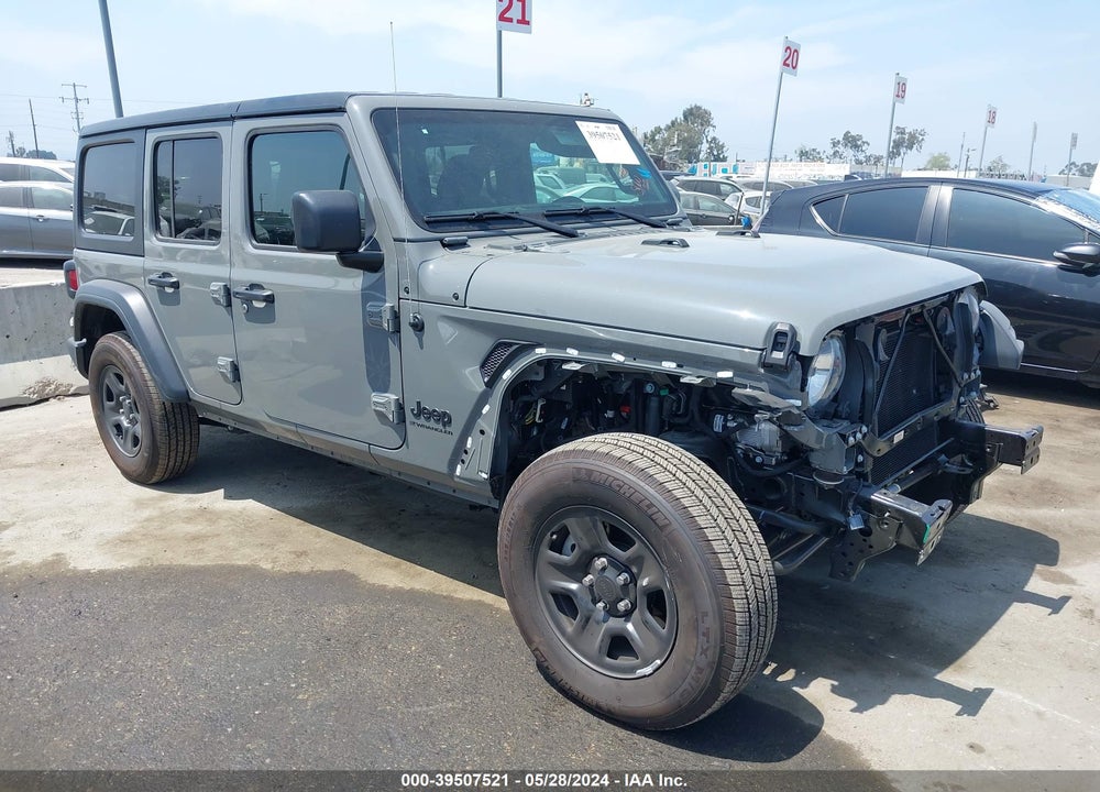 2023 JEEP WRANGLER 4-DOOR SPORT 4X4 VIN: 1C4HJXDN0PW680813