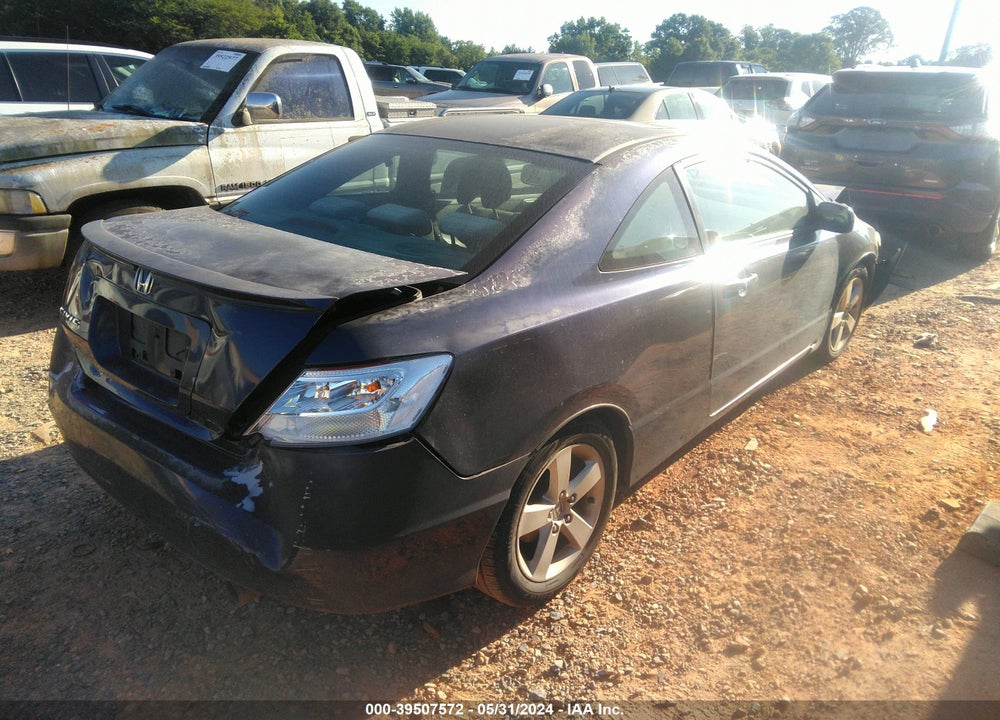 2007 HONDA CIVIC EX VIN: 2HGFG12847H529862