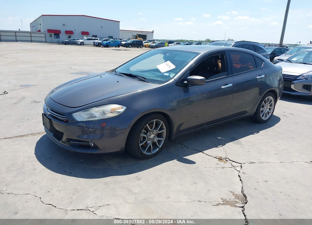 2015 DODGE DART LIMITED VIN: 1C3CDFCB5FD117144
