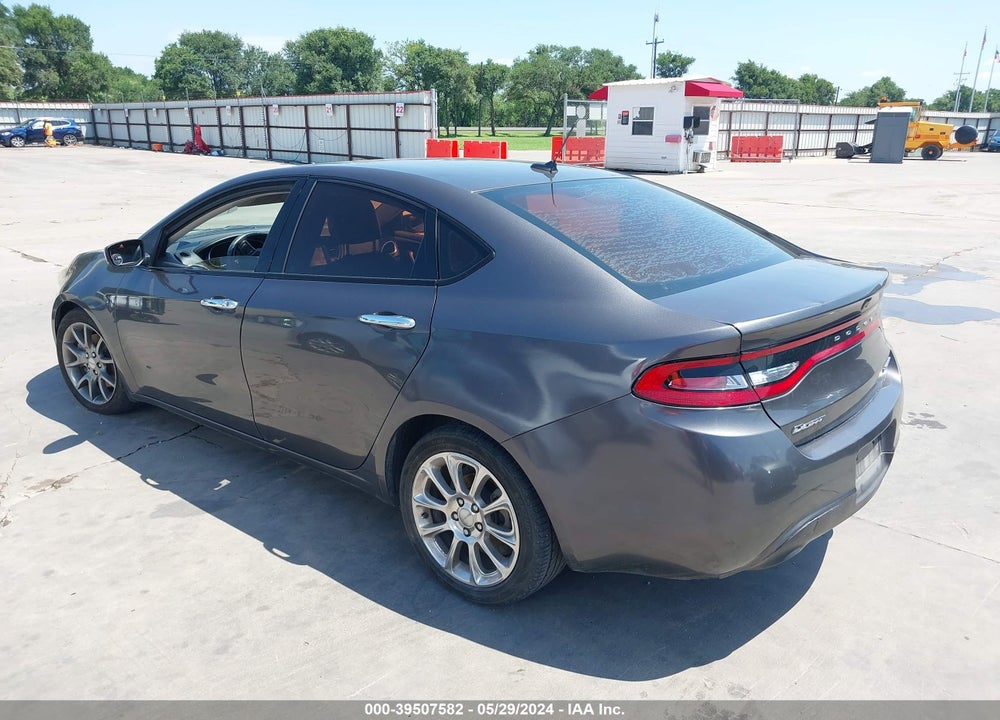 2015 DODGE DART LIMITED VIN: 1C3CDFCB5FD117144