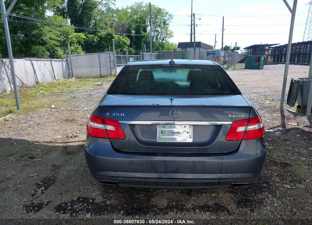 2012 MERCEDES-BENZ E 350 4MATIC VIN: WDDHF8JBXCA522686