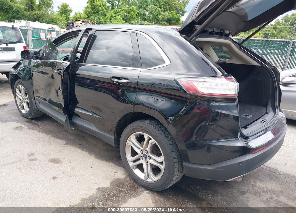 2018 FORD EDGE TITANIUM VIN: 2FMPK4K96JBB19534
