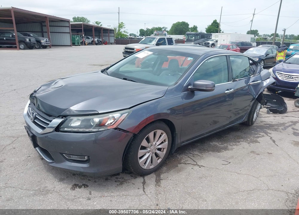 2013 HONDA ACCORD EX-L V-6 VIN: 1HGCR3F87DA031216