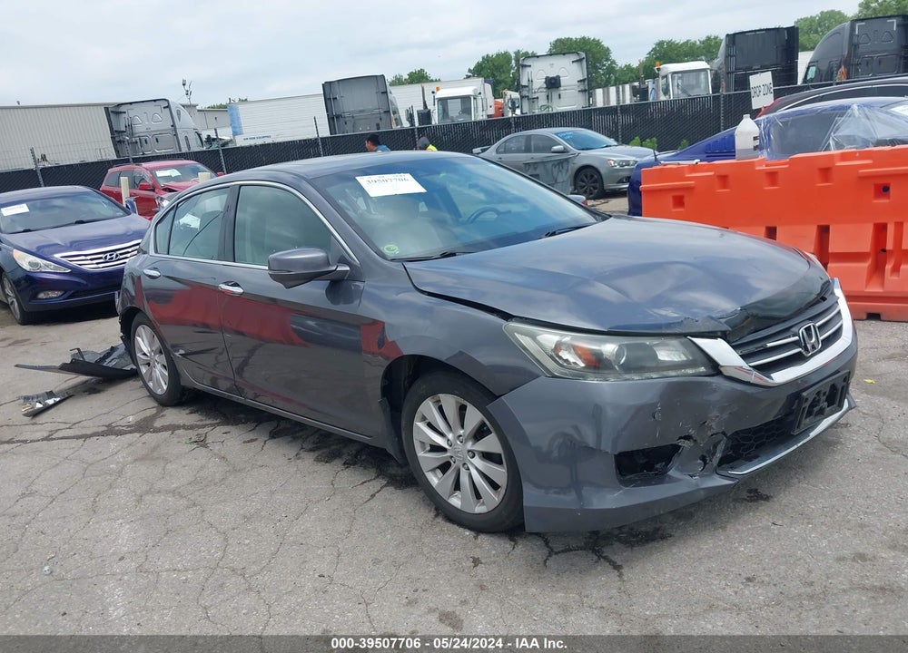 2013 HONDA ACCORD EX-L V-6 VIN: 1HGCR3F87DA031216