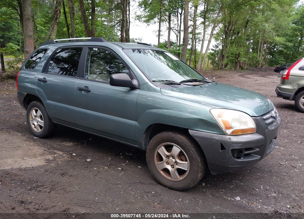 2008 KIA SPORTAGE LX VIN: KNDJF724687488692
