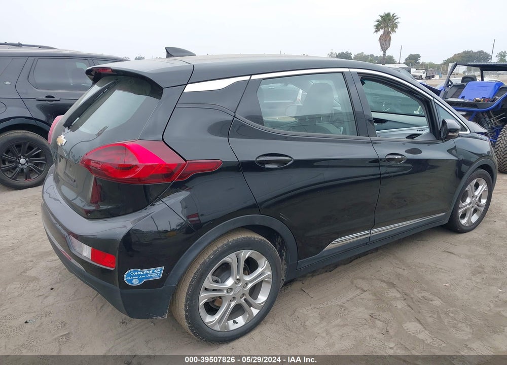 2020 CHEVROLET BOLT EV FWD LT VIN: 1G1FY6S04L4147091