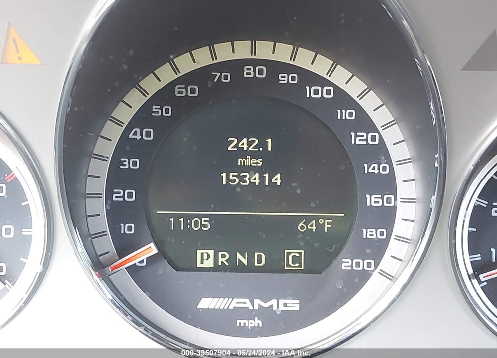 2008 MERCEDES-BENZ C 63 AMG VIN: WDDGF77X08F166218
