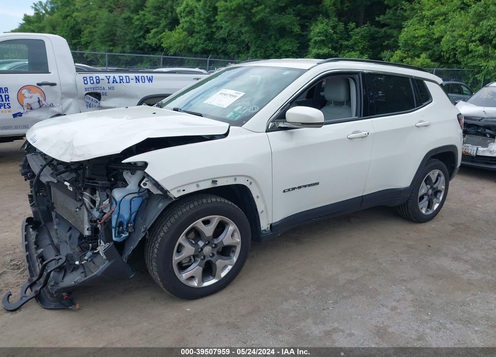 2020 JEEP COMPASS LIMITED 4X4 VIN: 3C4NJDCB8LT127285