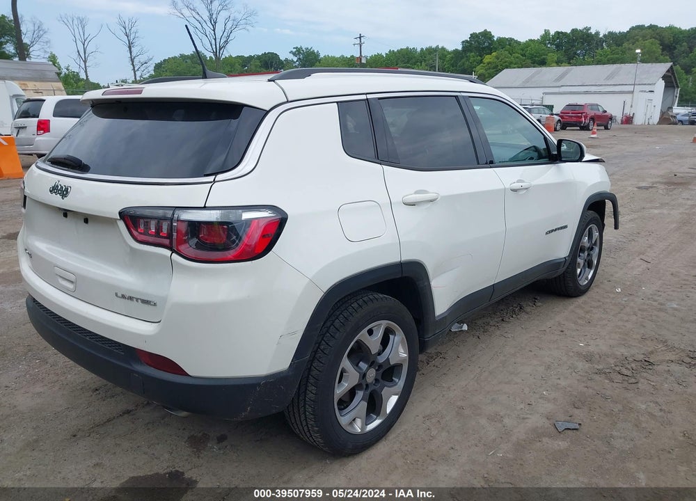 2020 JEEP COMPASS LIMITED 4X4 VIN: 3C4NJDCB8LT127285