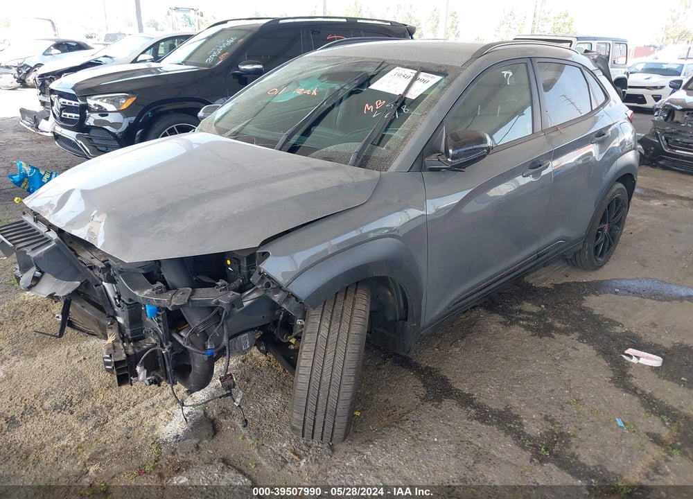 2021 HYUNDAI KONA NIGHT VIN: KM8K63A58MU702919