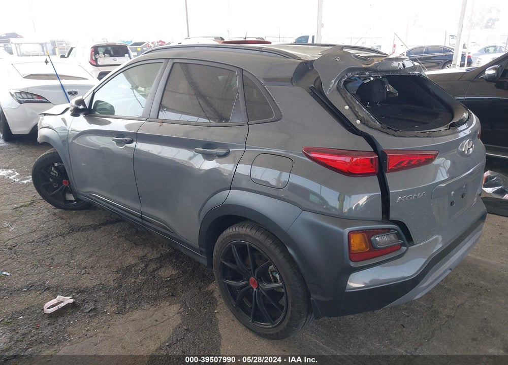 2021 HYUNDAI KONA NIGHT VIN: KM8K63A58MU702919