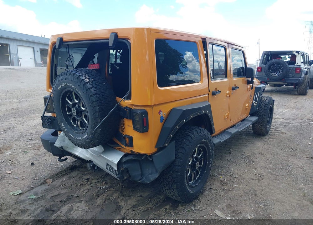 2012 JEEP WRANGLER UNLIMITED SAHARA VIN: 1C4BJWEG1CL119936