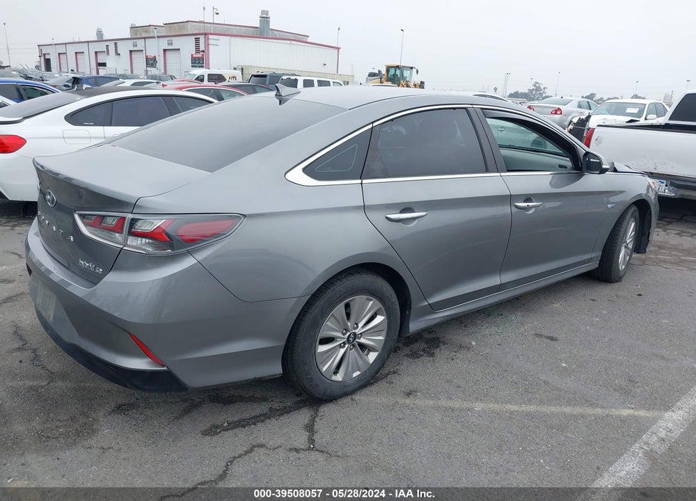 2018 HYUNDAI SONATA HYBRID SE VIN: KMHE24L37JA085715