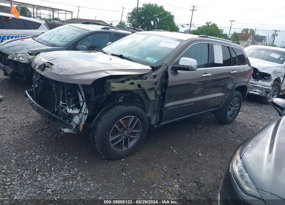 2017 JEEP GRAND CHEROKEE LIMITED 4X4 VIN: 1C4RJFBG8HC954507